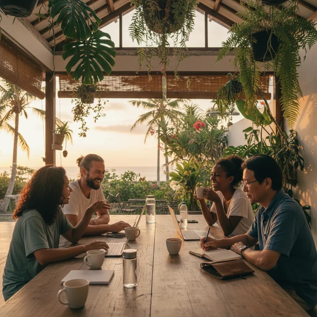 Digital Nomads community in Bali