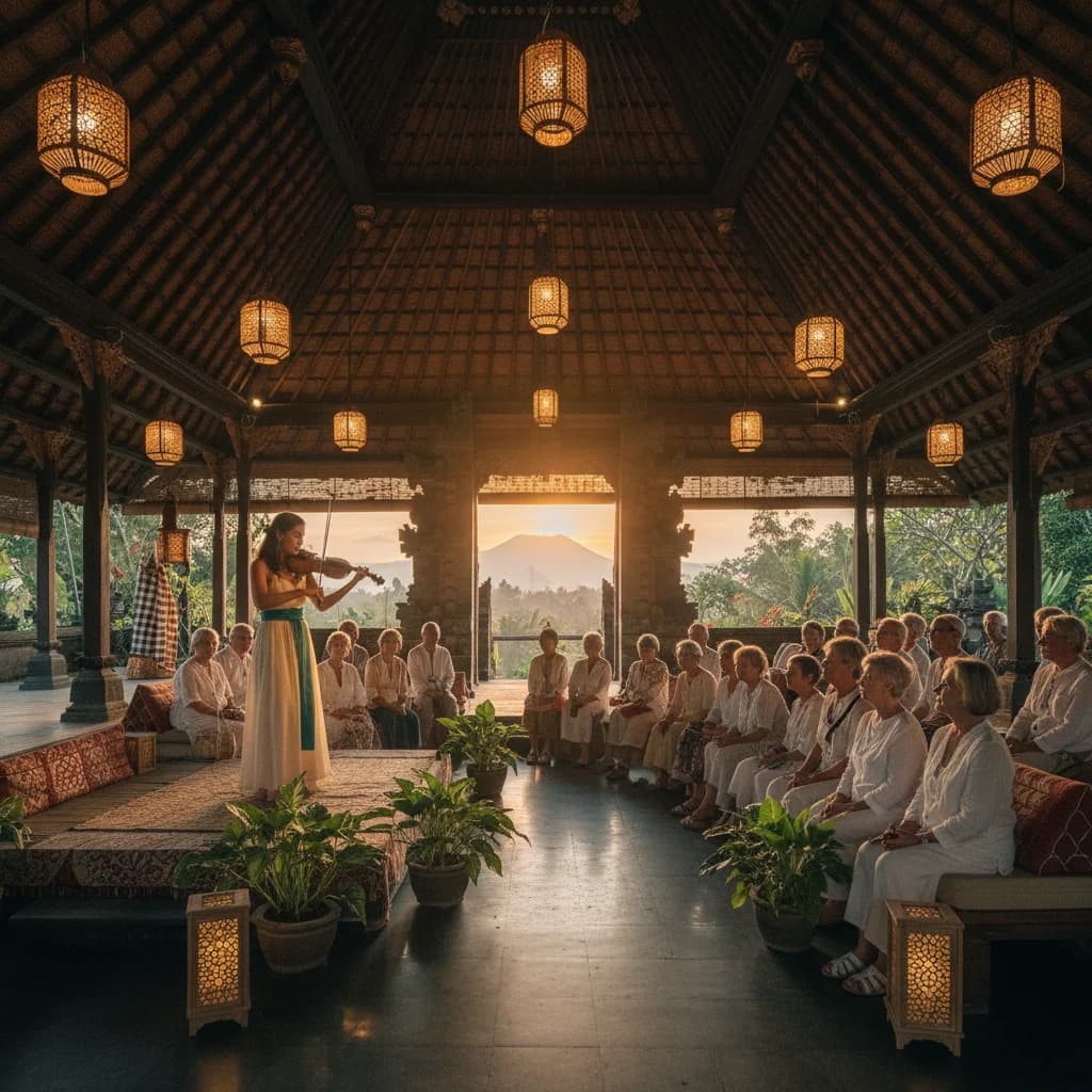 Retirees 65+ community in Bali