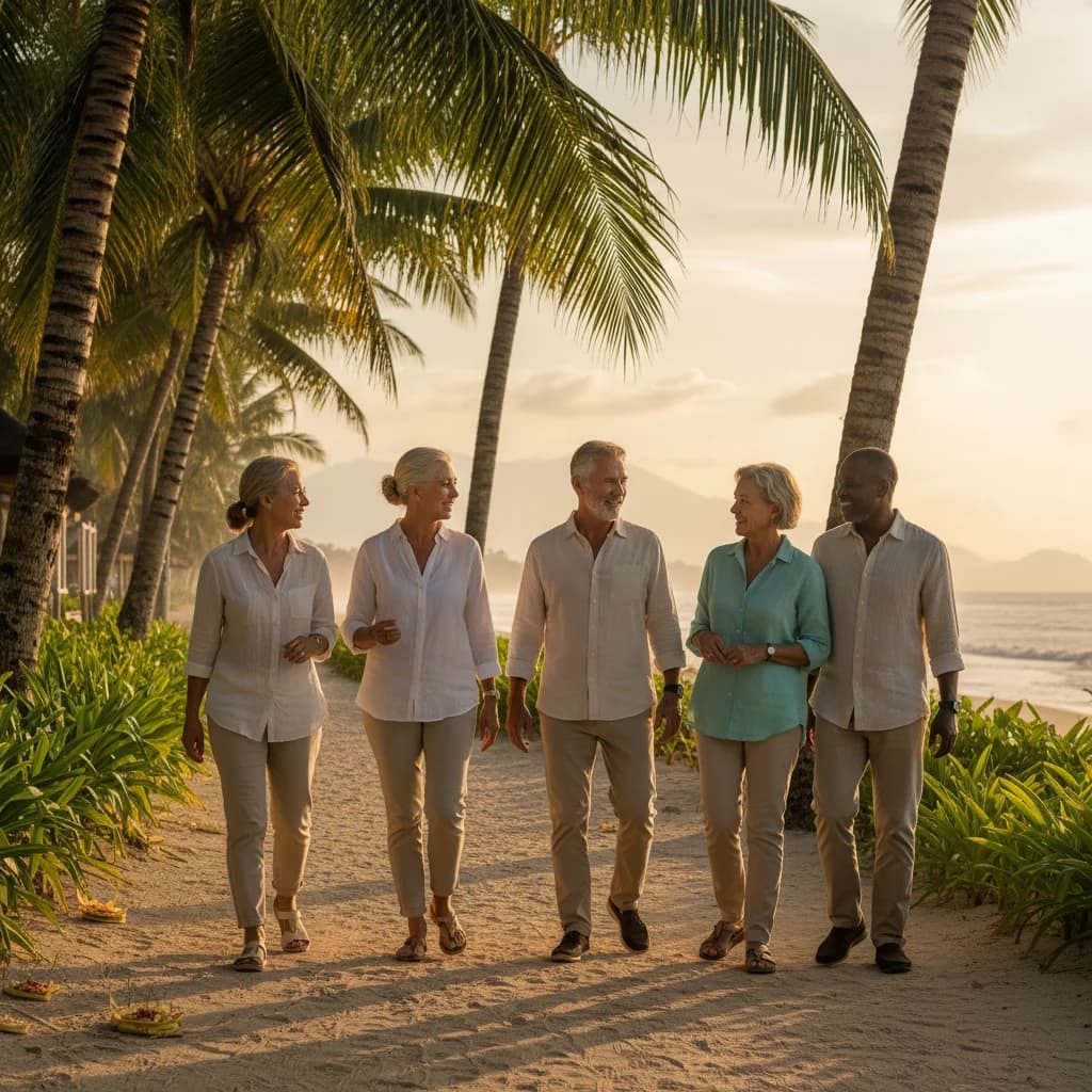 Retirees 55+ community in Bali